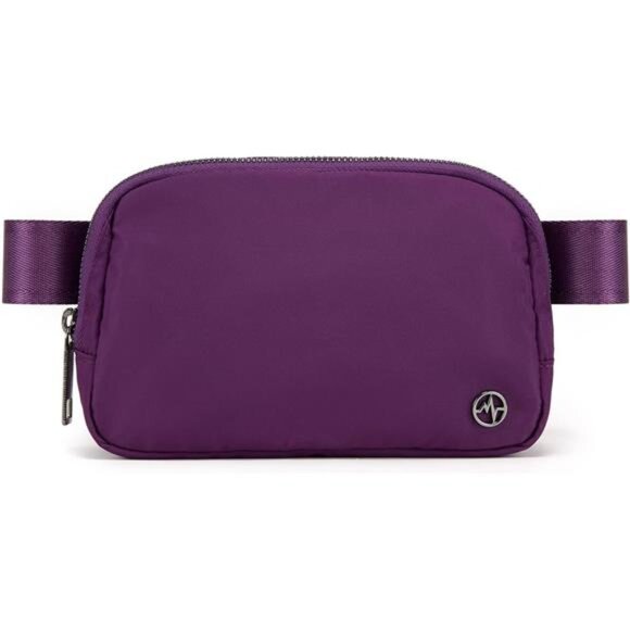 Cross Body Fanny Pack for Women Dark Magenta